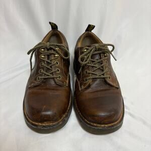Dr. Martens Lachlan Brown Leather Lace-Up Shoes Men's Size 12